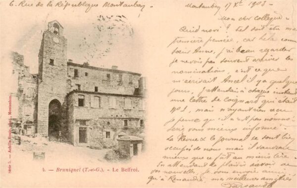 Bruniquel Bruniauel 82 Tarn-et-Garonne Le Beffroi
