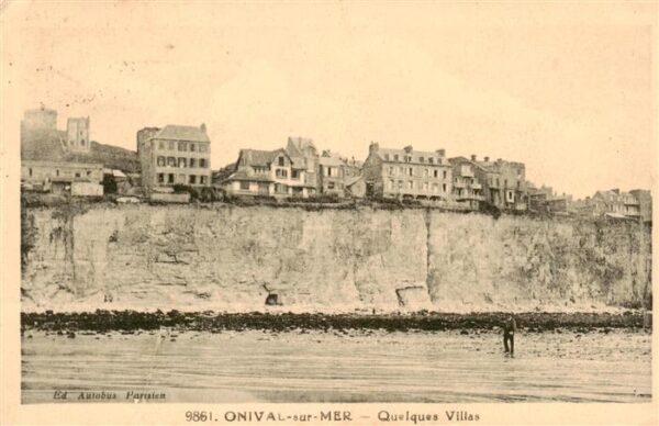 Onival sur Mer Ault 80 Somme Quelques Villas