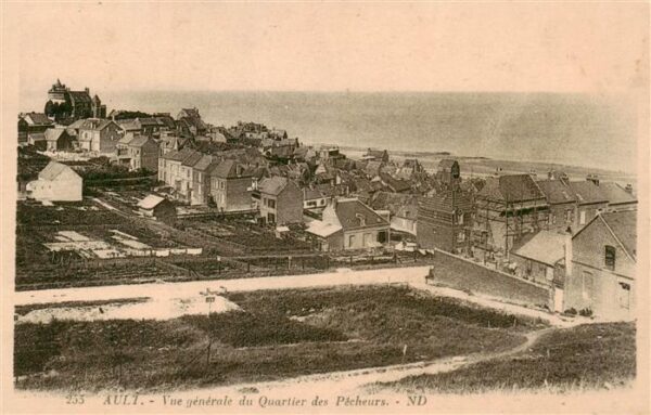 Ault 80 Somme Vue generale du Quartier des Pecheurs