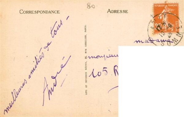 Ault 80 Somme Vue generale du Quartier des Pecheurs – Bild 2