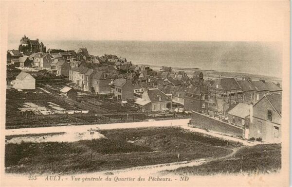Ault 80 Somme Vue generale du Quartier des Pecheurs