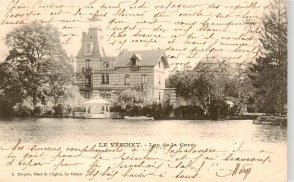 Le Vesinet 78 Yvelines Lac de la Gare
