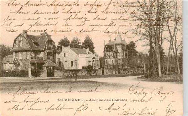 Le Vesinet 78 Yvelines Avenue des Courses