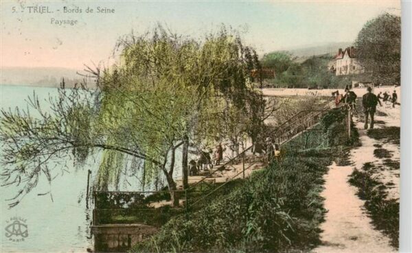 Triel-sur-Seine 78 Yvelines Bords de Seine Paysage