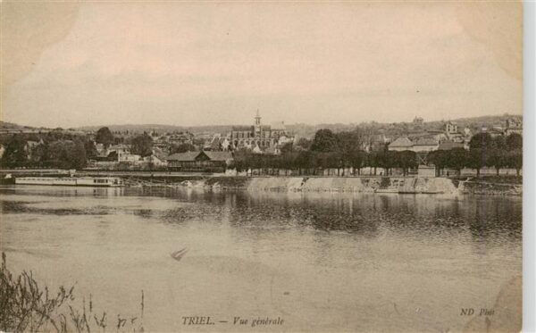 Triel-sur-Seine 78 Yvelines Vue generale