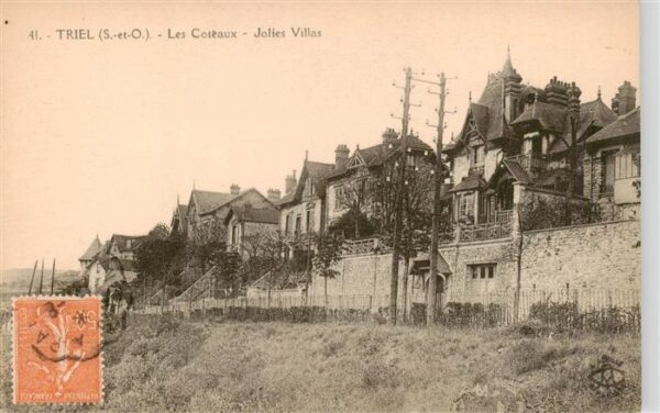 Triel-sur-Seine 78 Yvelines Les Coteaux Jolies Villas