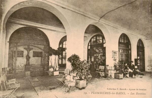 Plombieres-les-Bains 88 Vosges Les Buvettes