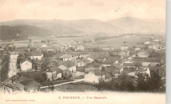 Pouxeux 88 Vosges Vue generale