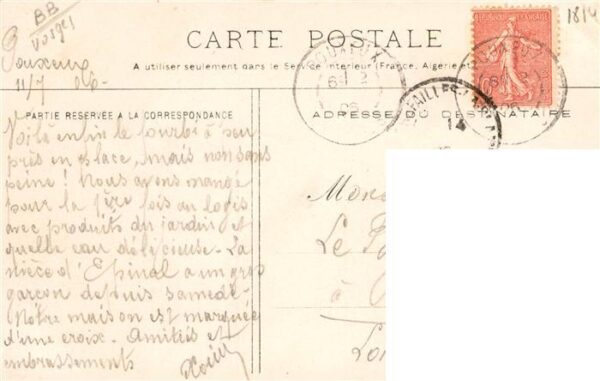 Pouxeux 88 Vosges Vue generale – Bild 2
