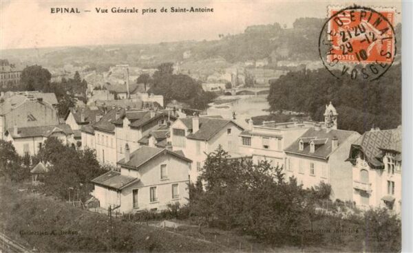 Epinal 88 Vosges Vue generale prise de Saint Antoine