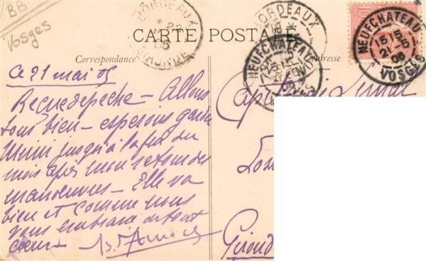 Neufchateau 88 Vosges Vue priese de la Route d'Epinal – Bild 2
