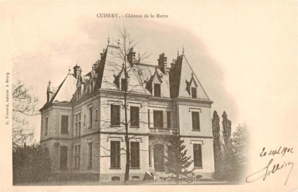 Cuisery 71 Saone-et-Loire Chateau de la Motte