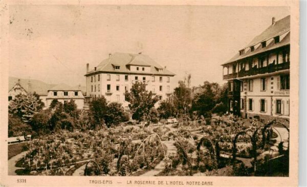Trois Epis Haut Rhin Elsass La Roserie de l’Hotel Notre Dame