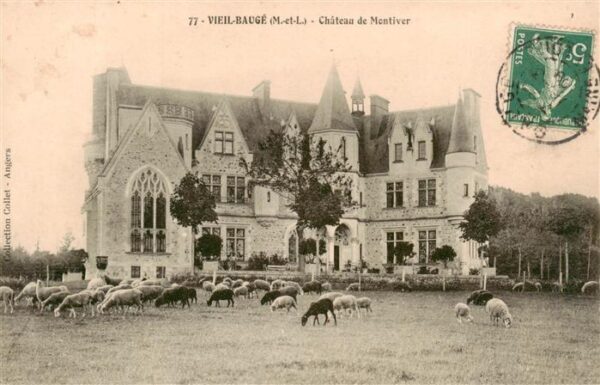 Vieil-Bauge Le 49 Maine-et-Loire Chateau de Montiver