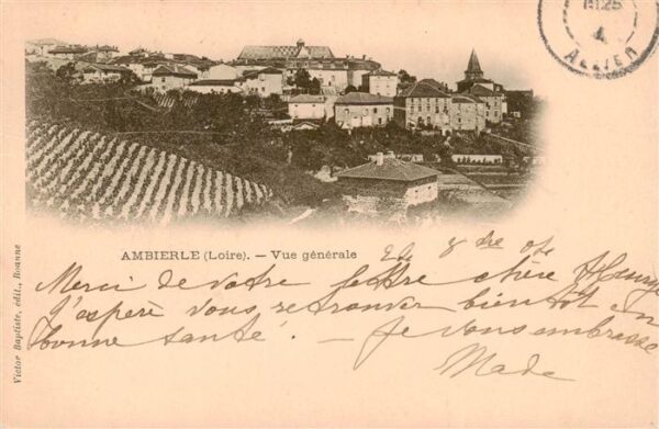 Ambierle 42 Loire Vue generale