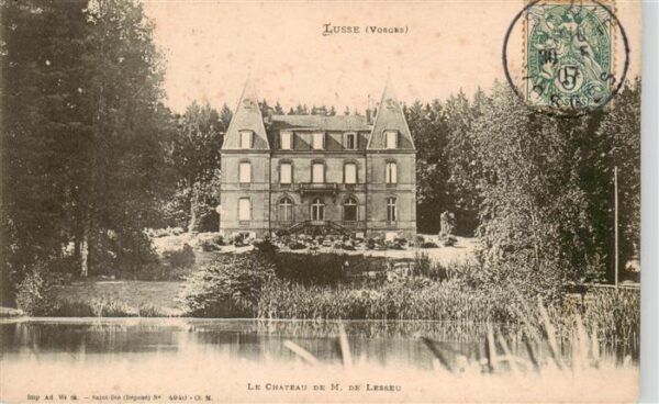 Lusse St-Die-des-Vosges 88 Le Chateau de M de Lesseu
