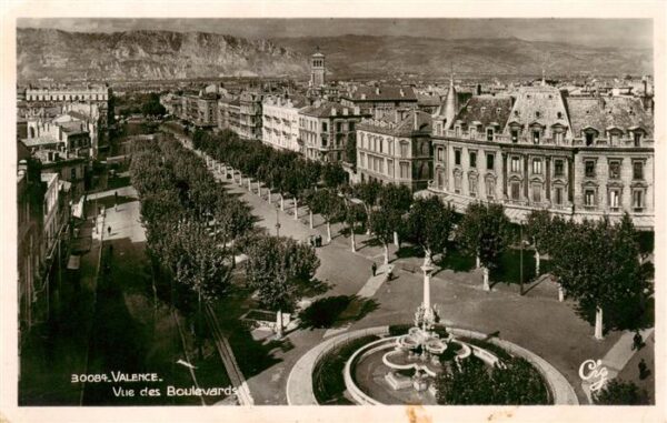Valence-sur-Rhone 26 Drome Vue des Boulevards