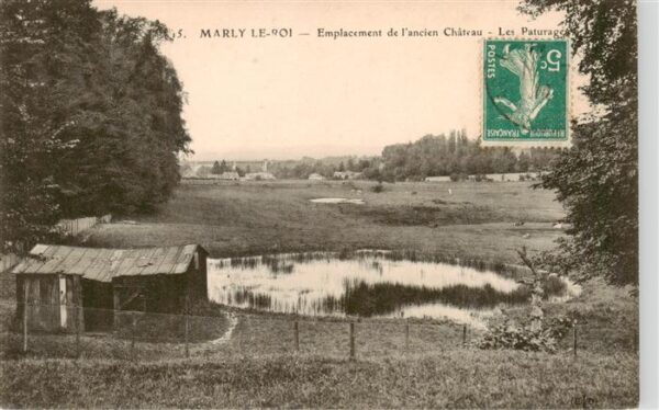 Marly-le-Roi 78 Yvelines Emplacement de l’ancien Chateau Les Pat