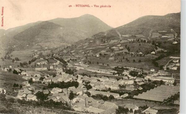 Bussang 88 Vosges Vue generale