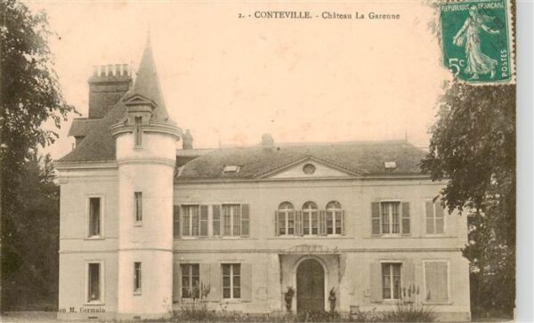 Conteville 27 Eure Chateau La Garenne