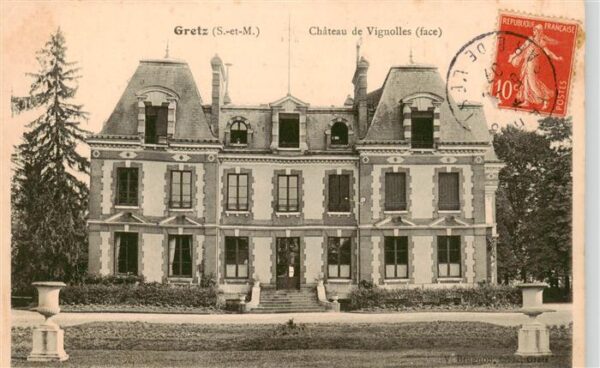Gretz-Armainvilliers 77 Seine-et-Marne Château de Vignolles