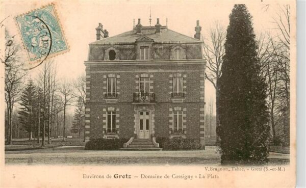 Gretz-Armainvilliers 77 Seine-et-Marne Domaine de Cossigny la Plata