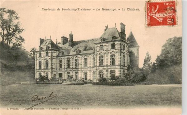 Fontenay-Tresigny 77 Seine-et-Marne La Houssage Château Schloss