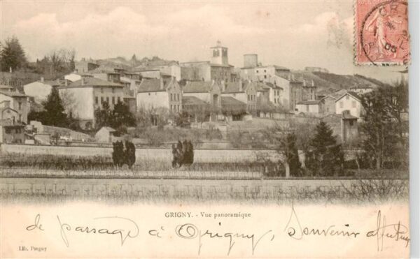 Grigny 69 Rhone Vue panoramique