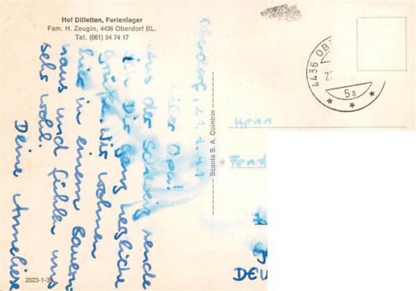Oberdorf BL Hof Dilletten Ferienlager – Bild 2