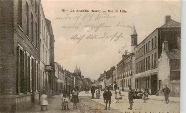 La Bassee  59 Nord Rue de Lille
