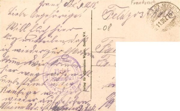 Grand-Pre  Grandpre 08 Ardennes Hohenzollernplatz – Bild 2