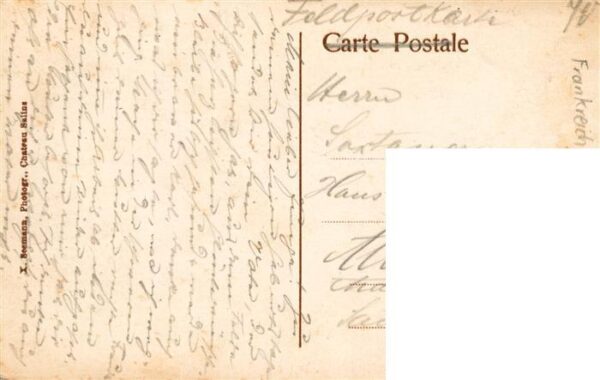 Craincourt 57 Moselle Ortspartie Feldpost – Bild 2