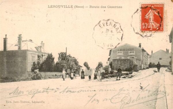 Lerouville 55 Meuse Route des Casernes