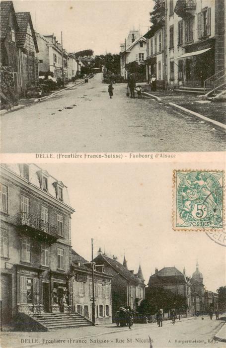 Delle 90 Belfort Frontiere Faubourg d’Alsace Rue St Nico