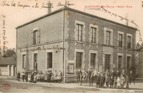 Allichamps 52 Haute-Marne Mairie Ecole