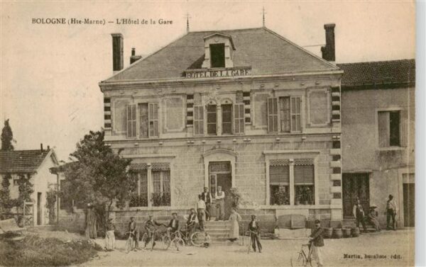 Bologne 52-Haute-Marne Hotel de la Gare