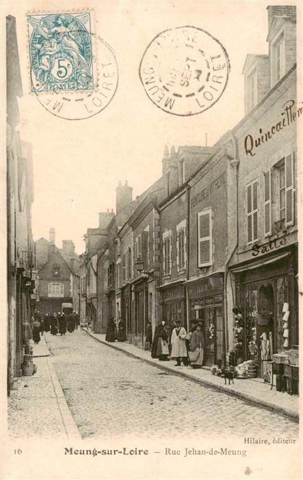 Meung-sur-Loire 45 Loiret Rue Jehan de Meung