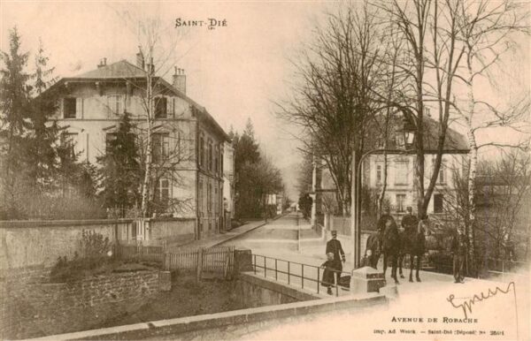 Saint-Die-des-Vosges Avenue de Robache