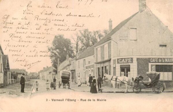 Verneuil-l Etang 77 Seine-et-Marne Rue de la Mairie