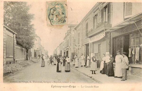 Epinay-sur-Orge 91 Essonne La Grande Rue