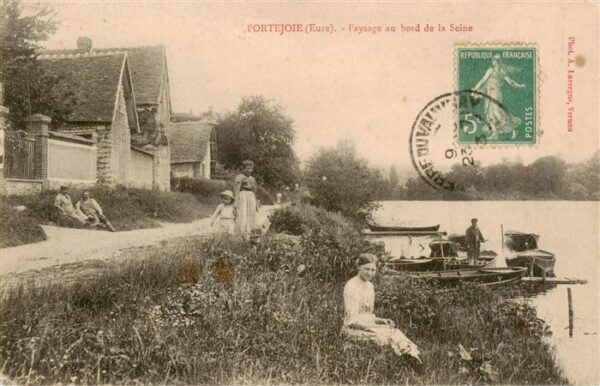 Portejoie Porte-Joie 27 Eure Paysage au bord de la Seine