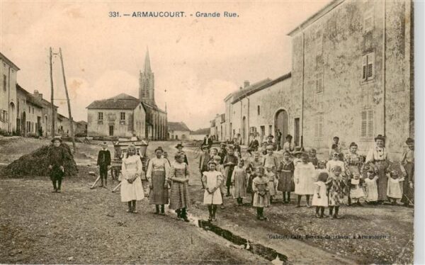 Armaucourt 54 Meurthe-et-Moselle Grande Rue