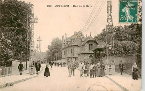 Louviers 27 Eure Rue de la Gare
