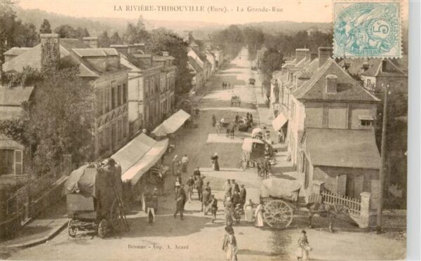 La Riviere Thibouville 27 Eure La Grande Rue