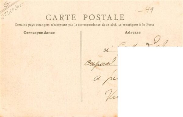Contres  41 Loir-et-Cher Le Marche devant l’Hotel du Lion d'Or – Bild 2