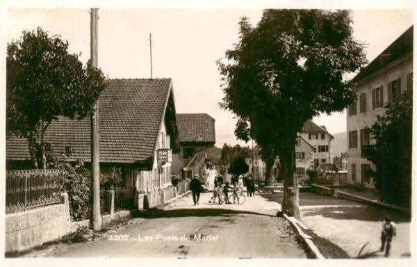 Les Ponts-de-Martel NE Strassenpartie