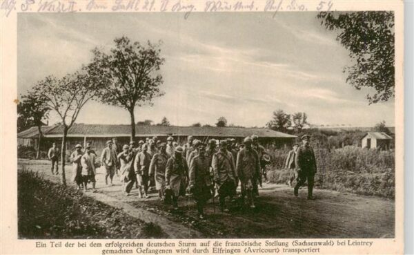 Leintrey 54 Meurthe-et-Moselle Ein Teil der bei dem deutschen Sturm au