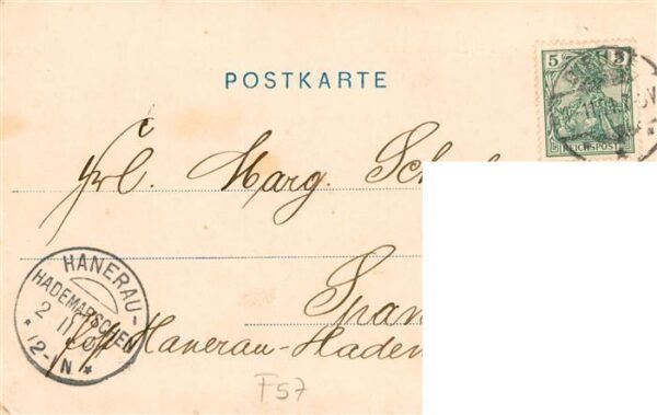Dieuze Duss 57 Moselle Post und Schule – Bild 2