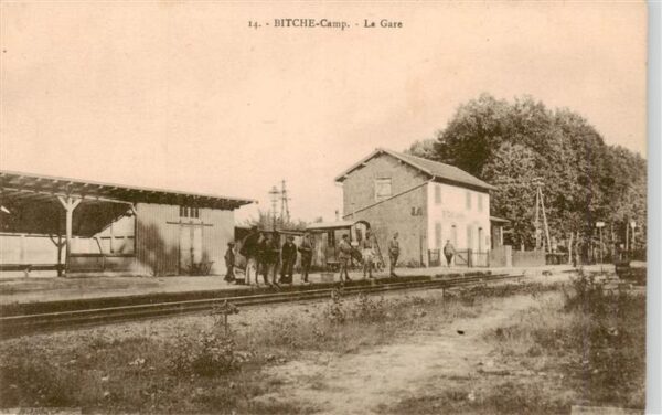 Bitche Bitsch 57 Moselle Lothringen Camp La Gare