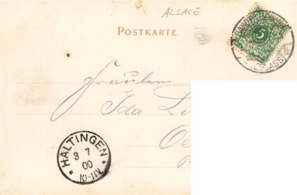 St Ludwig Elsass Saint-Louis Alsace 68 Hotel John Postgebäude – Bild 2